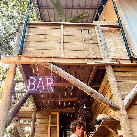Ferienhaus Portugal Glamping Tree House In Vieira De Leiria, For Vacations Near Sintra Vimeiro (Leiria)